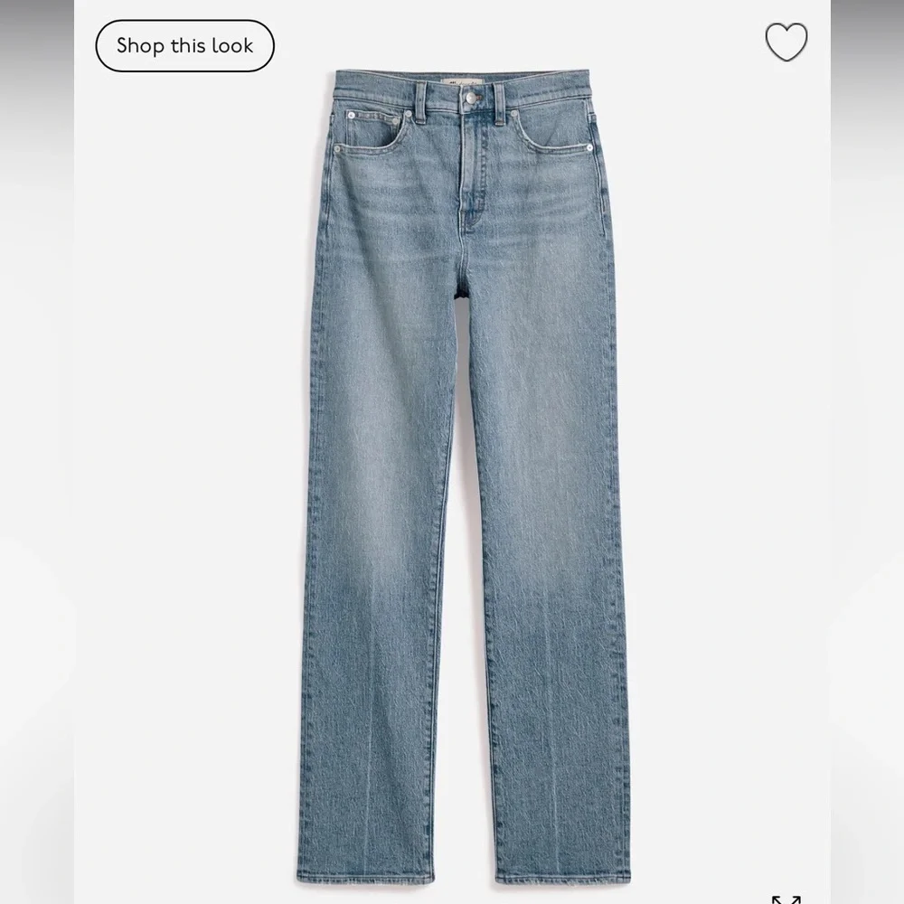 Madewell The '90s Straight Jean